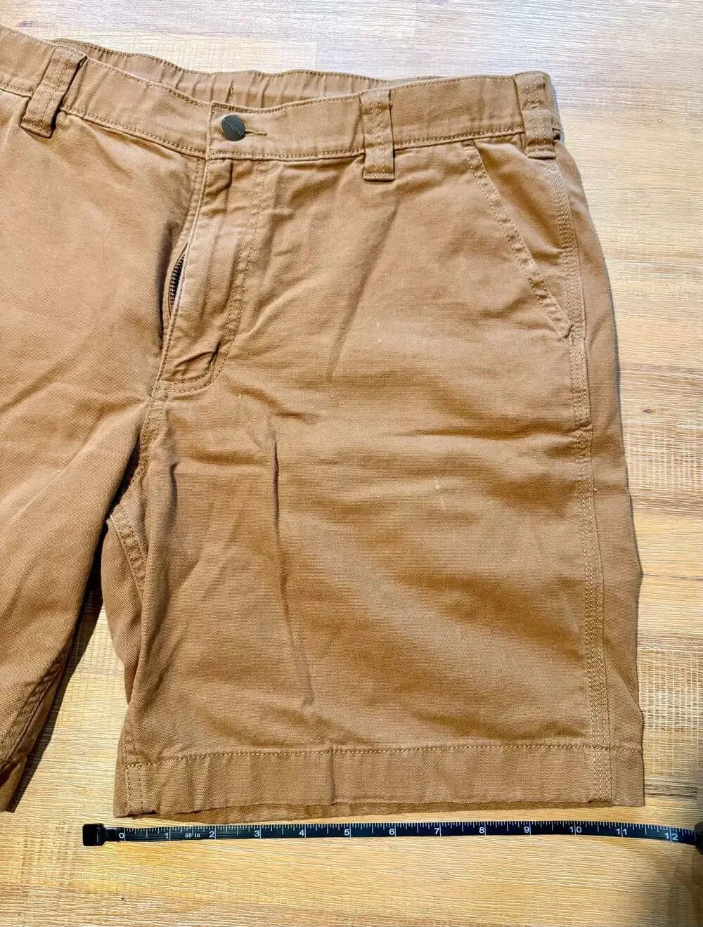 Carhartt Rugged Flex Relaxed-Fit Canvas Work Shorts Carhartt Brown Size 34